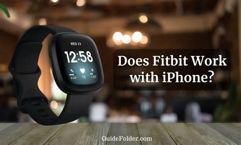 which fitbit works with iphone